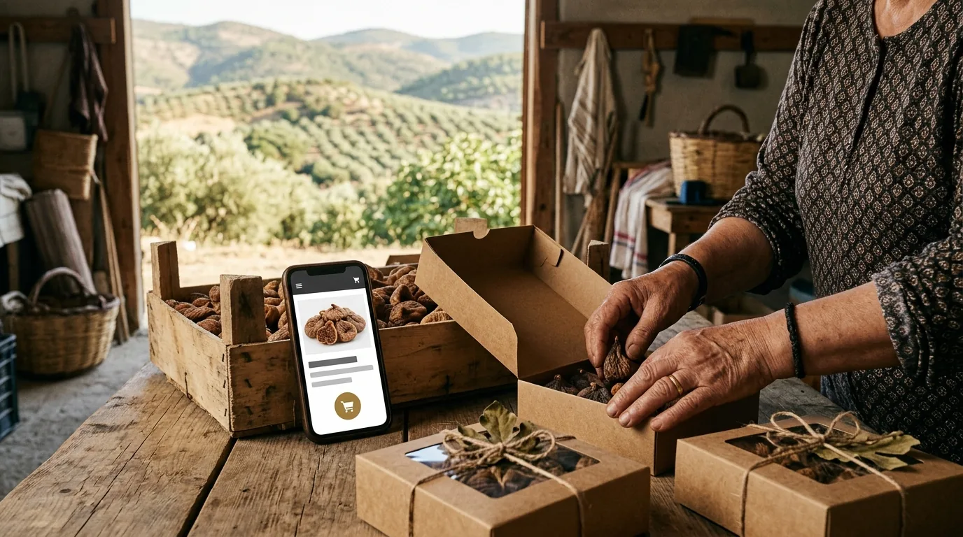 Büyük Menderes vadisinde kuru incir paketleyen üretici ve online mağaza – Aydın web tasarım ve SEO