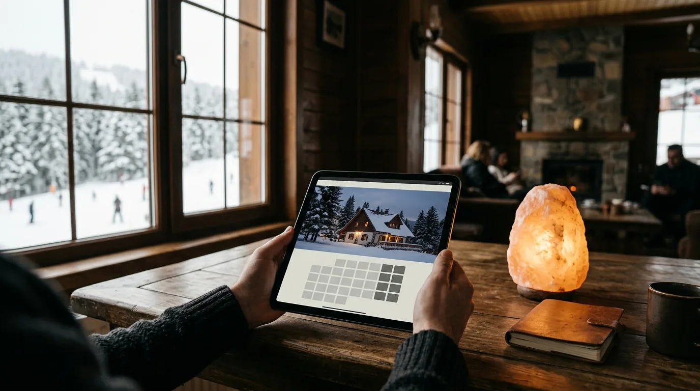 Ilgaz kayak merkezindeki otelde tuz lambası yanında rezervasyon sitesi – Çankırı web tasarım ve SEO