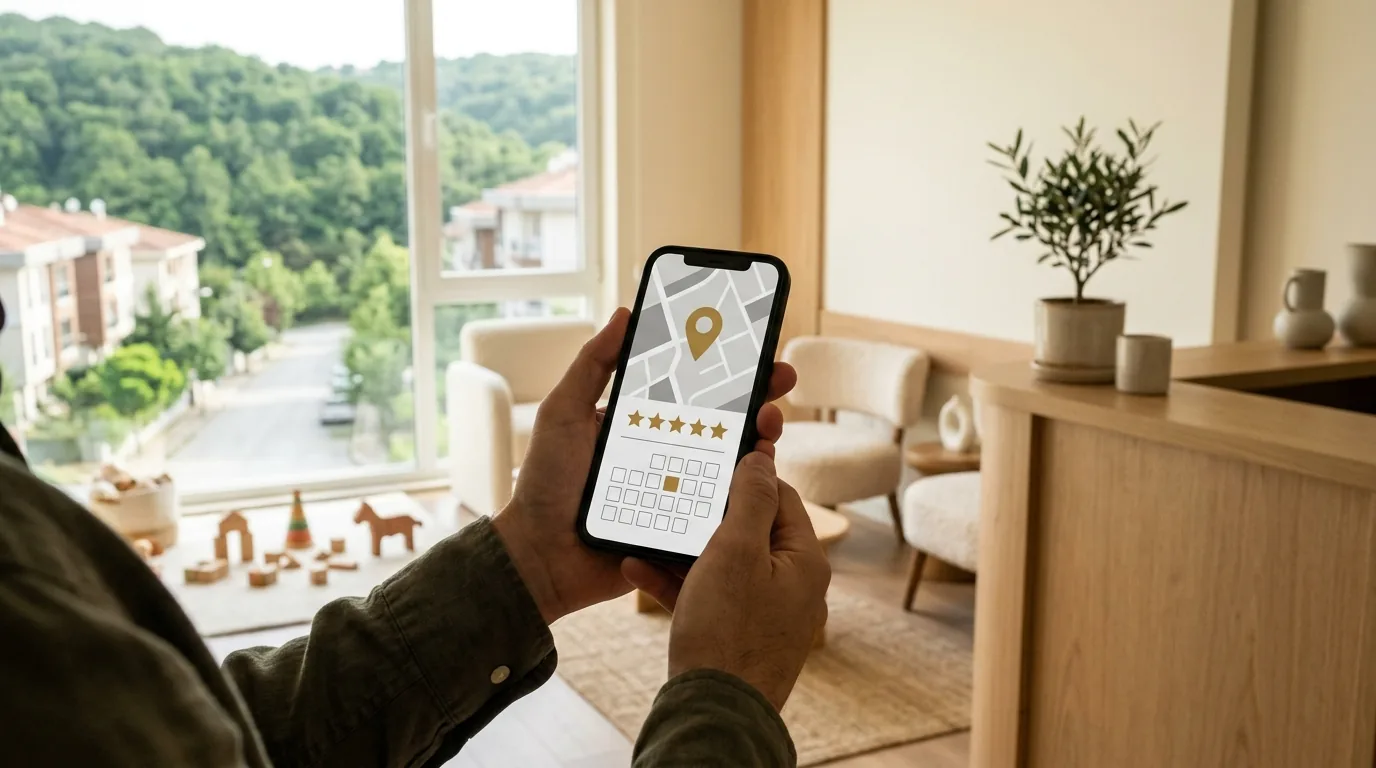 Orman manzaralı aile kliniğinde telefondan online randevu – Çekmeköy web tasarım ve SEO