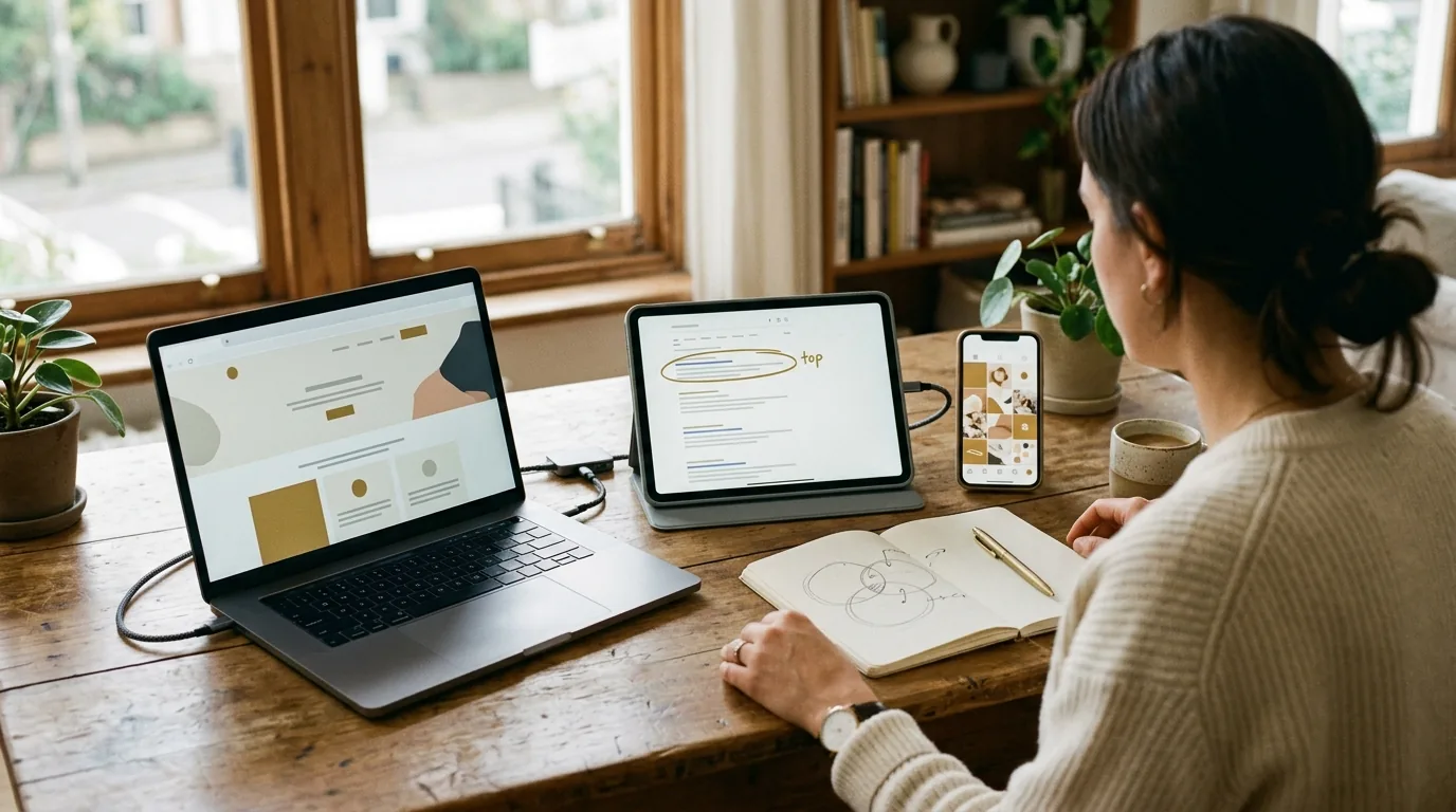 Web sitesi, arama sonucu ve sosyal medya profilini tek masadan yöneten dijital büyüme danışmanı