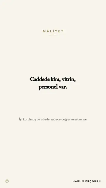 İyi bir site ve sosyal medya, en işlek caddeden verimli videosunun kapağı