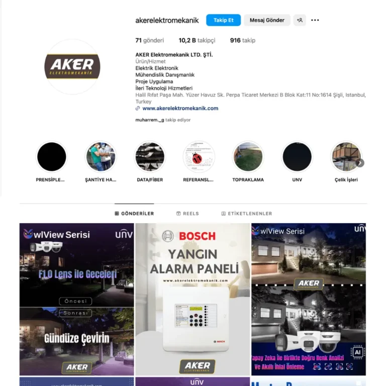 Aker Elektromekanik - Pazaryeri Yönetimi Projesi Harun Erçoban