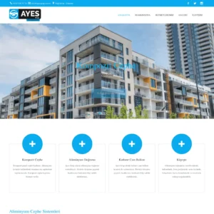 Ayes Grup - Web Tasarım Projesi Harun Erçoban