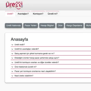 Destek.Uretti - web yazılım geliştirme projesi harun erçoban