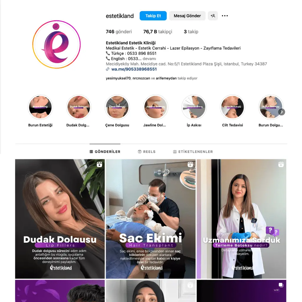 EsteArt - Sosyal medya yönetimi web tasarım Harun Erçoban