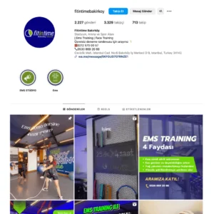 Fitintime Bakırköy - Sosyal Medya Yönetimi Harun Erçoban