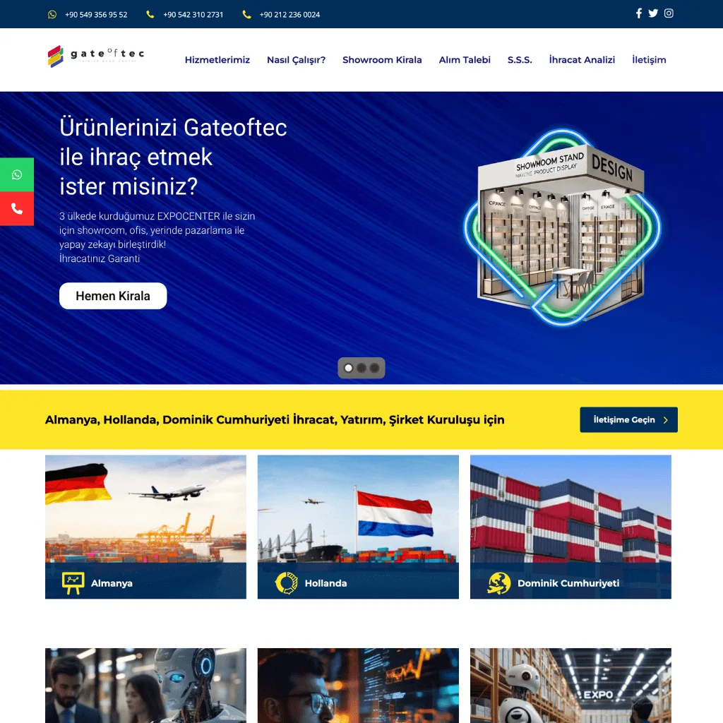 Gate Of Tec - WordPress Web Tasarım Projesi Harun Erçoban