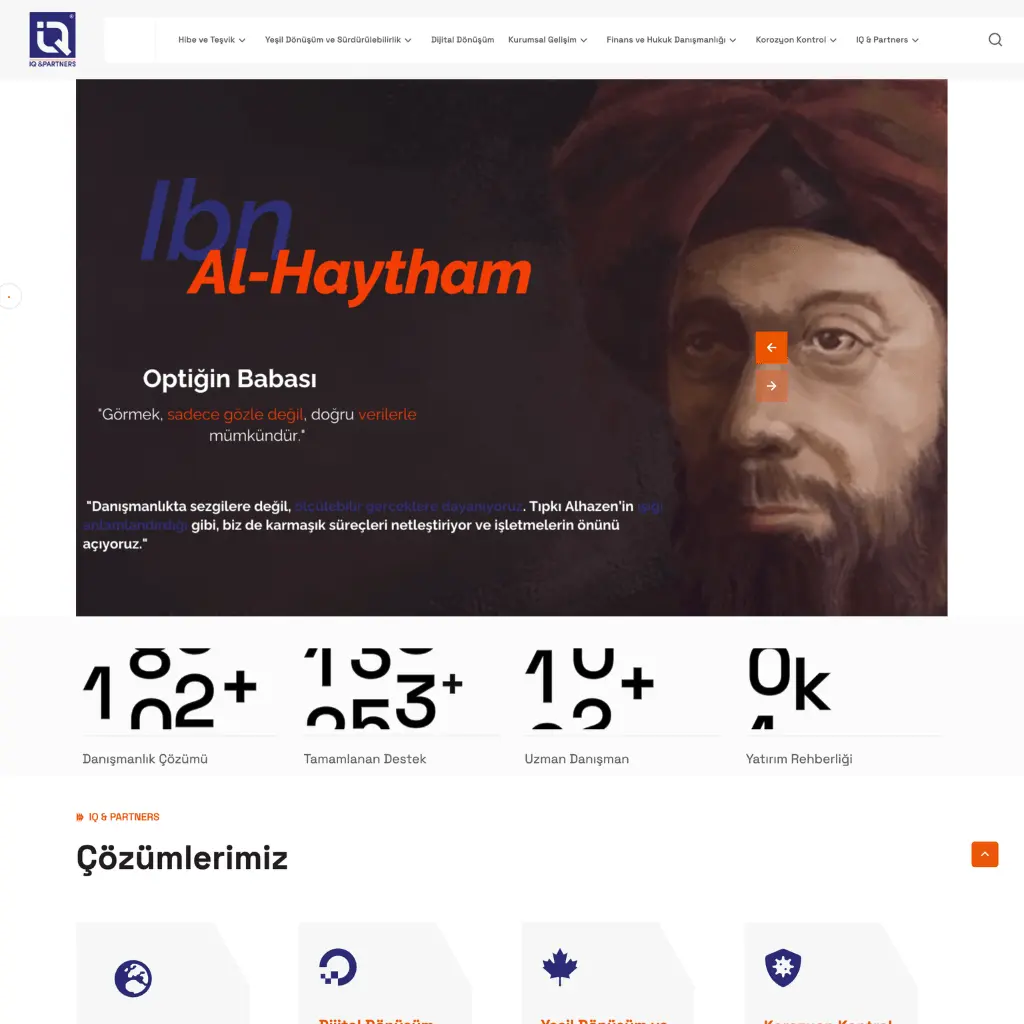 İQ Partners - Kurumsal Web Tasarım Harun Erçoban