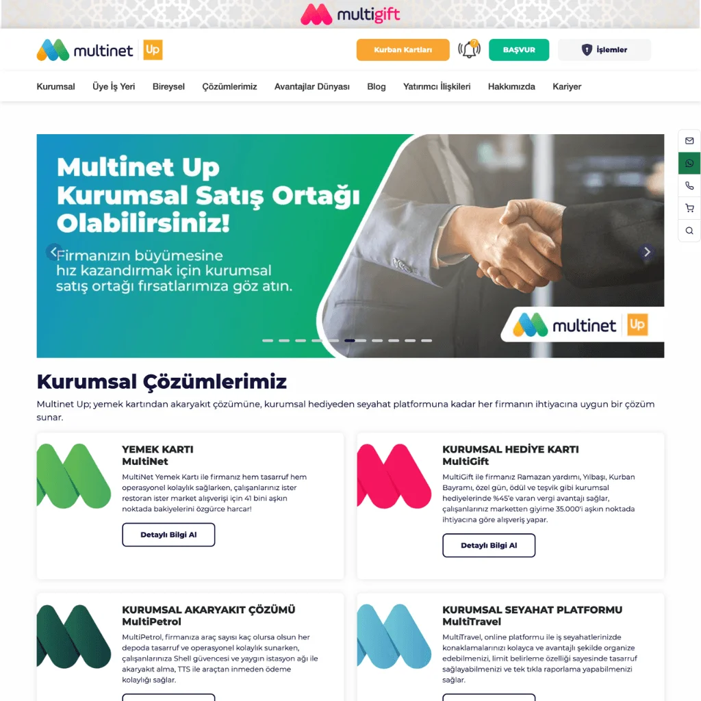 Multinet - Yazılım Geliştirme Projesi Harun Erçoban