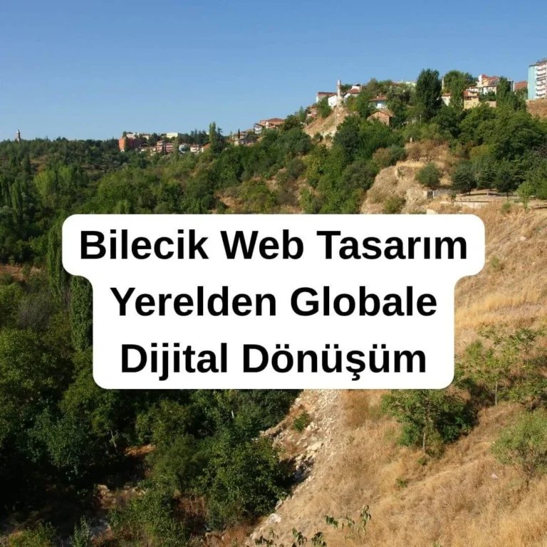 Bilecik Web Tasarım Yerelden Globale Dijital Dönüşüm