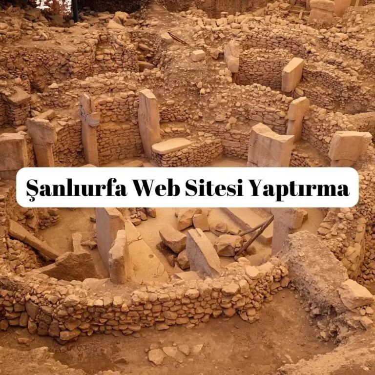 Şanlıurfa Web Sitesi Yaptırma